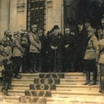 Alexandru Marghiloman, President of the Council of Ministers, in Chisinau on March 27, 1918 (ANR)
