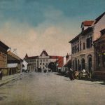 Strada Szechenyi la începutul secolului al XX-lea
