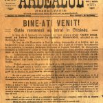 Ziarul „Ardealul” din 16 ianuarie 1918 relatează despre intrarea trupelor românești în Chișinău (MNIR)
