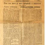 The newspaper "Sfatul Ţării". March 30, 1918 (MNIM)
