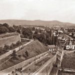 Alba Iulia – vedere spre Poarta 1 a cetății, începutul secolului al XX-lea